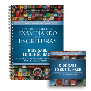 Dios sabe lo que Él hace: cuaderno de estudio en PDF + serie en MP3